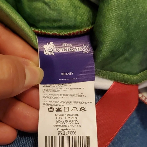 Disney Descendants 3 Celia Facilier Costume S - Picture 13 of 13
